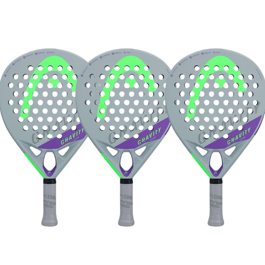 3x Head Padel Racket Gravity Elite 22 - Padel Outlet HEAD