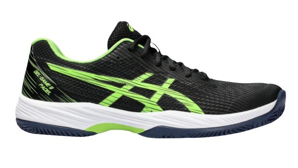 ASICS MENS SHOES GEL - GAME 9 PADEL BLACK ELECTRIC - Padel Outlet Asics