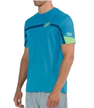 Bullpadel Man T-shirts Camila Cyan - Padel Outlet BULL PADEL