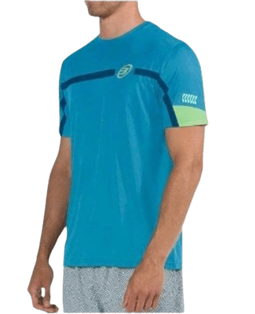 Bullpadel Man T-shirts Camila Cyan - Padel Outlet BULL PADEL