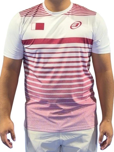 BULLPADEL MEN SHIRT QATAR LIMITED EDITION - Padel Outlet BULL PADEL