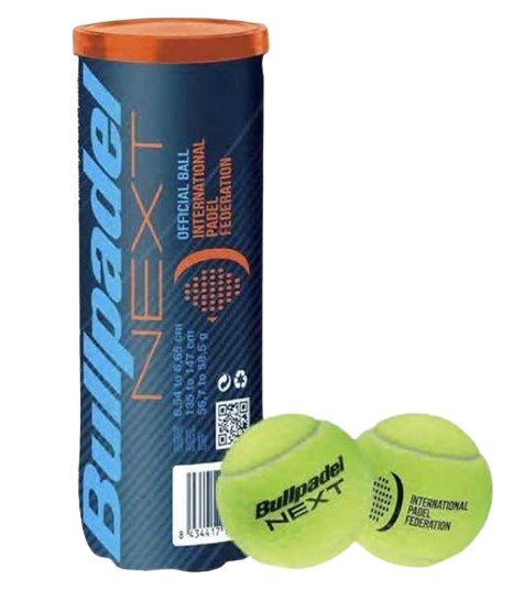 BULLPADEL NEXT PADEL BALLS - Padel Outlet BULL PADEL