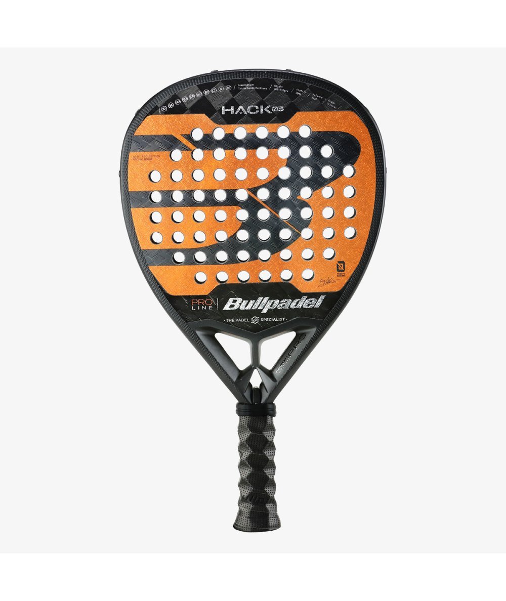 BULLPADEL PADEL RACKET HACK 03 24 - Padel Outlet BULL PADEL