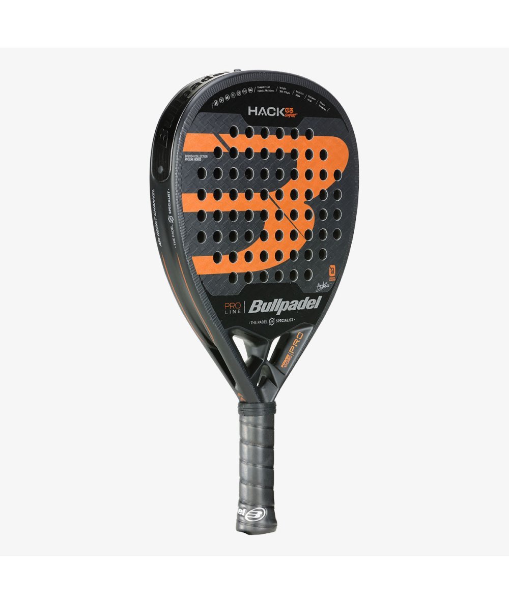 BULLPADEL PADEL RACKET HACK 03 COMFORT 24 - Padel Outlet BULL PADEL