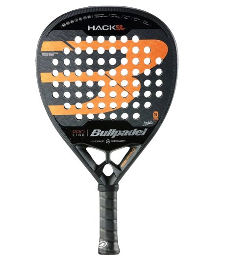 BULLPADEL PADEL RACKET HACK 03 COMFORT 24 - Padel Outlet BULL PADEL