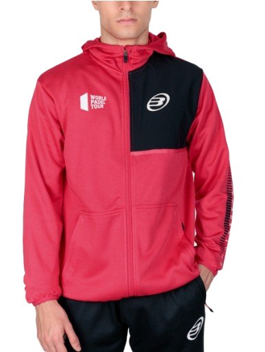 Bullpadel Rodicol WPT Men's Padel Hoodie - Carmesi Fluor - Padel Outlet BULL PADEL