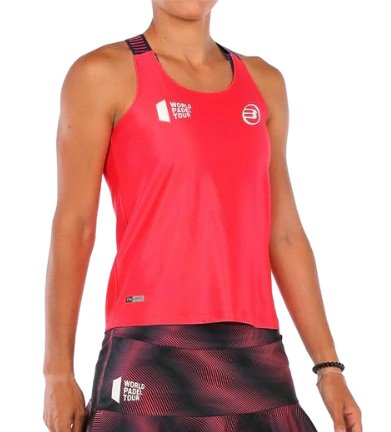 BULLPADEL TANK TOP REVENGA CARMESI - Padel Outlet BULL PADEL