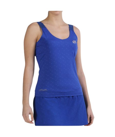 BULLPADEL WOMENS POLAR AZUL KLEIN SLEEVELESS TOP - Padel Outlet BULL PADEL