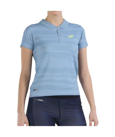 BULLPADEL WOMENS SHIRT JOFOR AZUL - Padel Outlet BULL PADEL