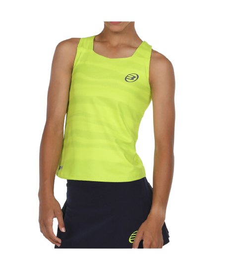 BULLPADEL WOMENS TOP JIFIA LIMA - Padel Outlet BULL PADEL