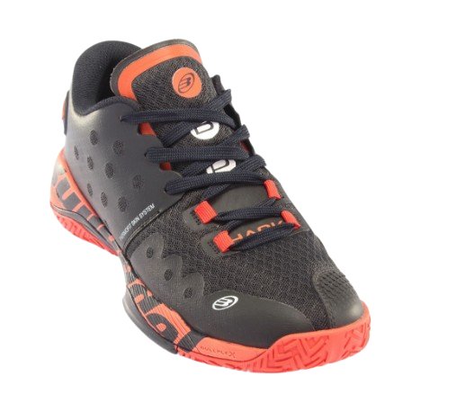 BULLPADELMENS SHOES HACK HYBRID 22 ANTHRACITE - Padel Outlet BULL PADEL