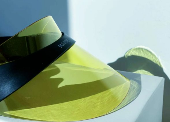 BUNNYE Tuscan Yellow Visor - Padel Outlet BUNNYE