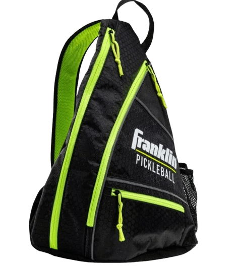 Franklin Pickleball Sling Bag Black/Optic Yellow - Padel Outlet FRANKLIN