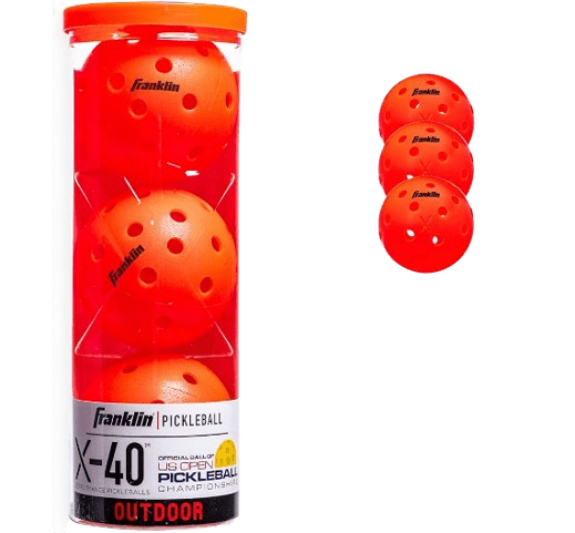 Franklin Sports Outdoor Pickleballs - X - 40 Pickleball Balls - Padel Outlet FRANKLIN