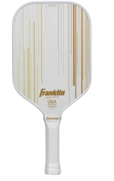 Franklin Sports Signature Pickleball Paddle Ben Johns Max Grit Tech Gold 16mm - Padel Outlet FRANKLIN