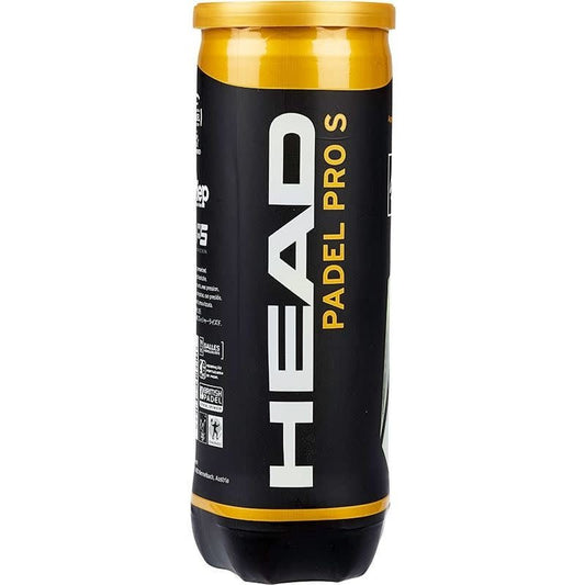 Head Balls Padel pro S Yellow - Padel Outlet HEAD