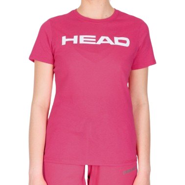 HEAD CLUB BASIC T-SHIRT WOMEN FUCHSIA - Padel Outlet HEAD