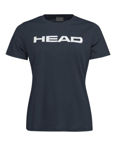 HEAD CLUB BASIC T-SHIRT WOMEN NAVY BLUE - Padel Outlet HEAD