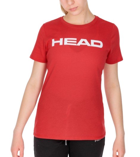 Head Club Lucy Women's Padel T-Shirt - Red - Padel Outlet HEAD