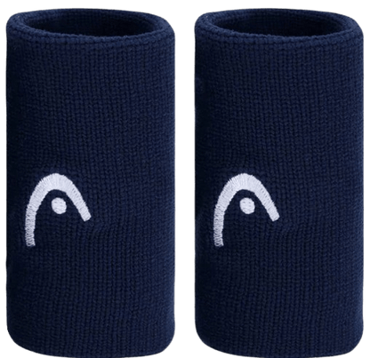 Head long wristband 5" blue pack x2 - Padel Outlet HEAD