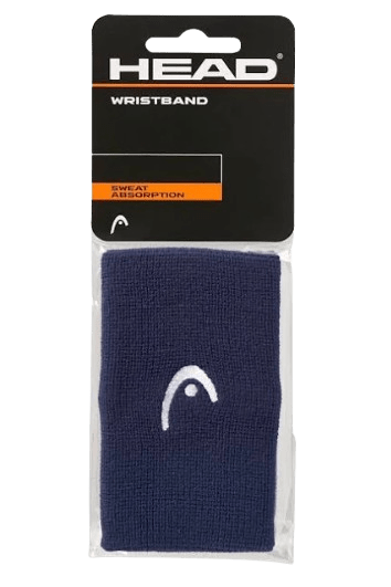 Head long wristband 5" blue pack x2 - Padel Outlet HEAD