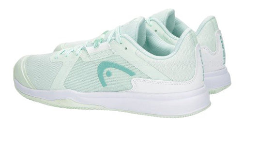 Head Sprint Team 3.5 Clay Women's Padel Shoes - Aqua/White - Padel Outlet HEAD