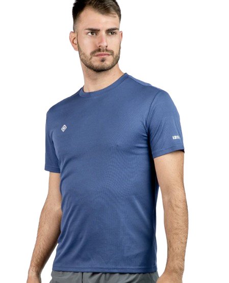 IZAS MENS SHIRT CREUS BLUE - Padel Outlet IZAS