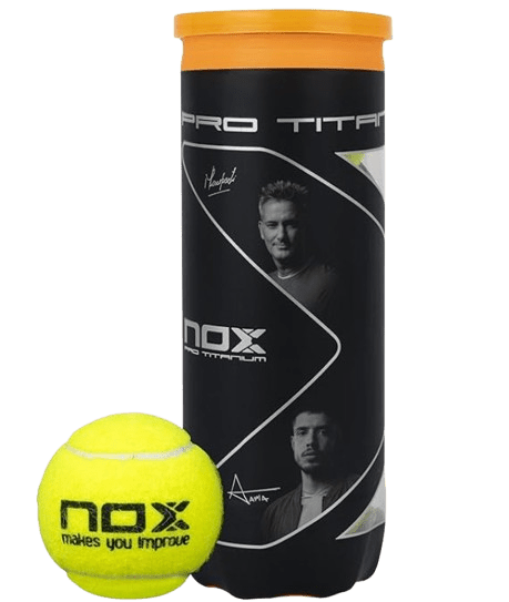 NOX PRO TITANIUM PADEL BALLS - Padel Outlet Nox