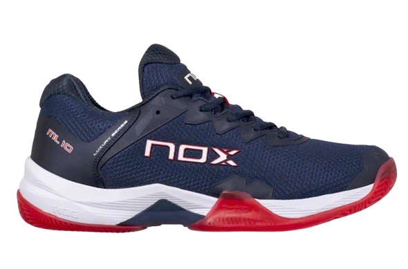 NOX SHOES CALZADO NOX ML10 HEXA BLUE/FIERY RED - Padel Outlet nox