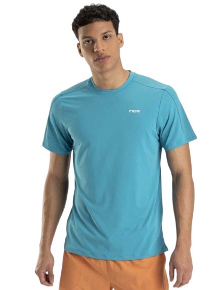 Nox T-shirt Pro Regular - Capri Blue | Padel Outlet