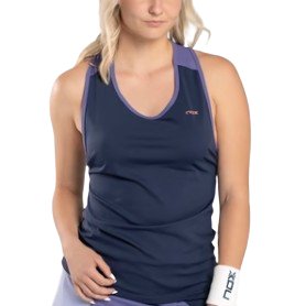 NOX women's sport T - SHIRT PRO navy blue - Padel Outlet nox