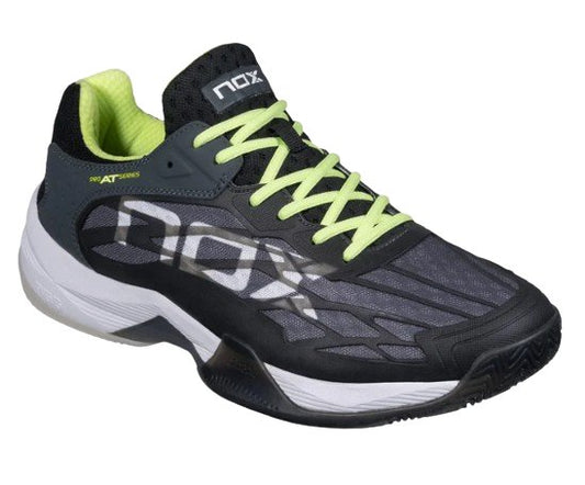 Padel Shoes NoxAT10 LUX Black/Green Grey - Padel Outlet NOX