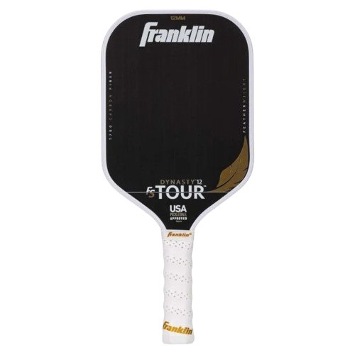 PICKLEBALL 10.1 PADDLE FS TOUR DYNASTY 12MM FTHR WHT - Padel Outlet Padel Outlet