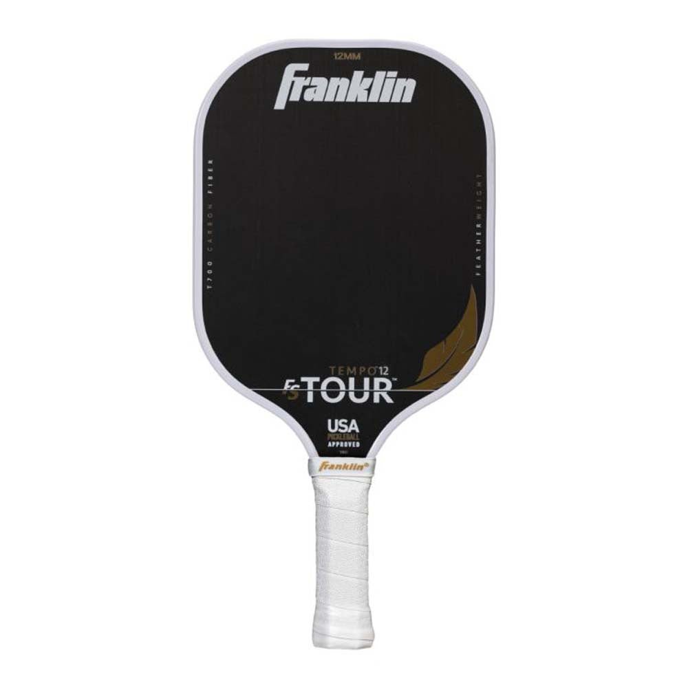 PICKLEBALL 10.1 PADDLE FS TOUR TEMPO 12MM FTHR WHITE - Padel Outlet Padel Outlet