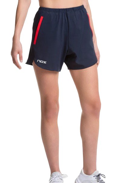 Short Padel Mujer REGULAR PRO azul marino - Padel Outlet NOX