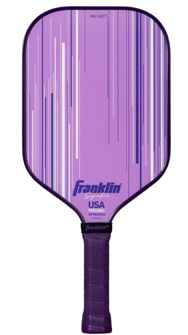 Signature Pickleball Paddle Franklin Sports Max Grit Tech 13mm LILAC - Padel Outlet FRANKLIN