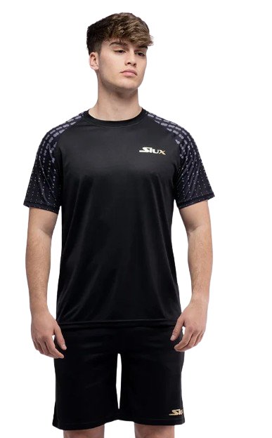 Siux Mens T-Shirt Club Black - Padel Outlet SIUX