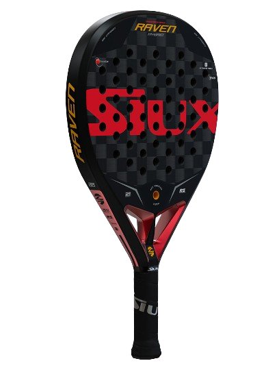 SIUX PADEL RACKET RAVEN HYBRID 18K - Padel Outlet SIUX