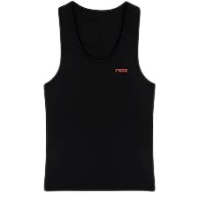 TANK TOP WOMEN TEAM FIT BLACK - Padel Outlet Nox