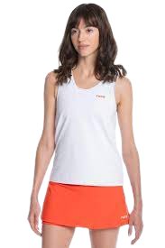 TANK TOP WOMEN TEAM FIT WHITE - Padel Outlet Nox