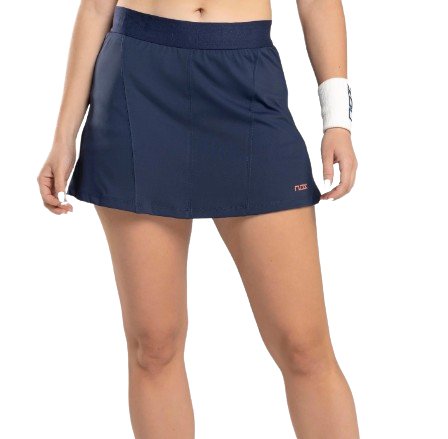 Women's nox padel skirt PRO navy blue - Padel Outlet nox